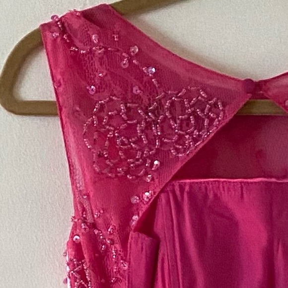 NWT JJs House Pink Tulle Prom, Special Occasion, Formal Events Dress - Picture 3 of 7